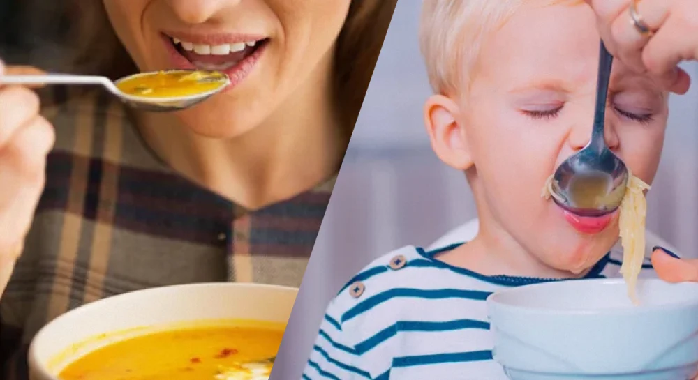 위 건강을 위한 소화에 좋은 수프 재료 이야기